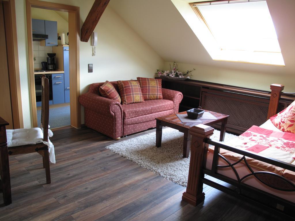Pension Appartementhaus Central Nordhausen Rum bild