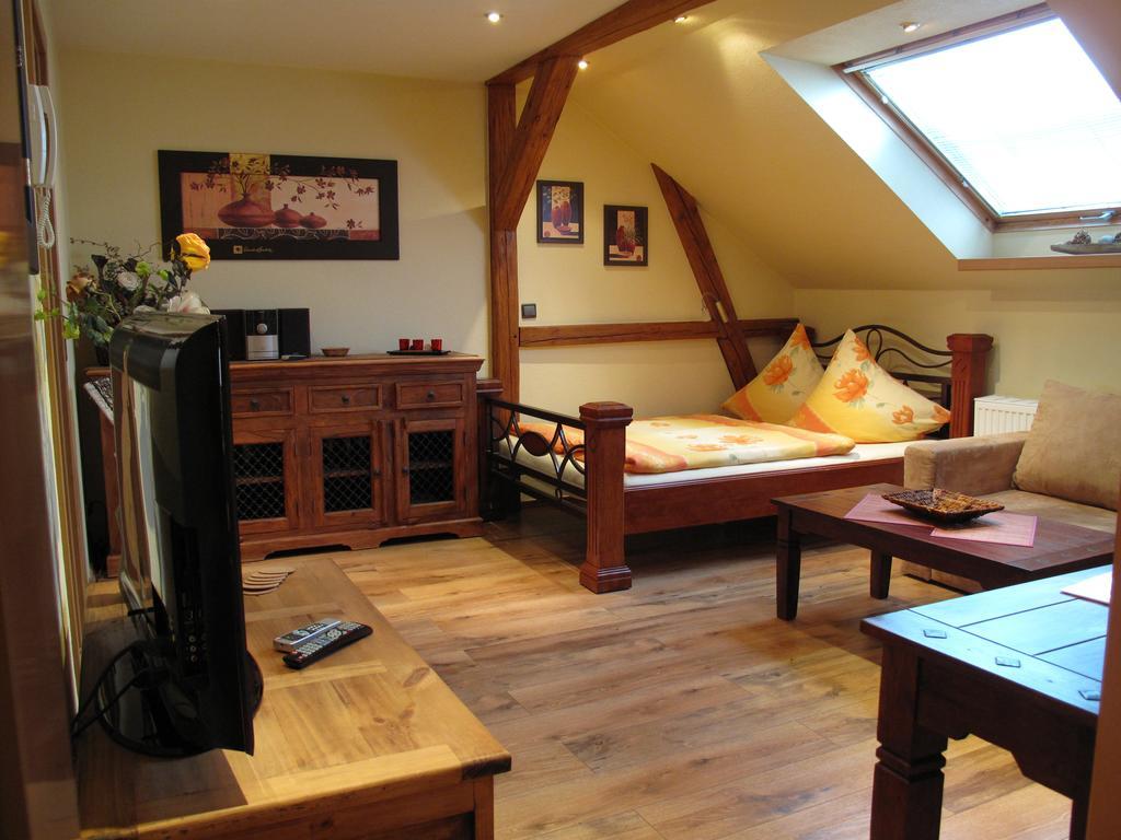 Pension Appartementhaus Central Nordhausen Rum bild